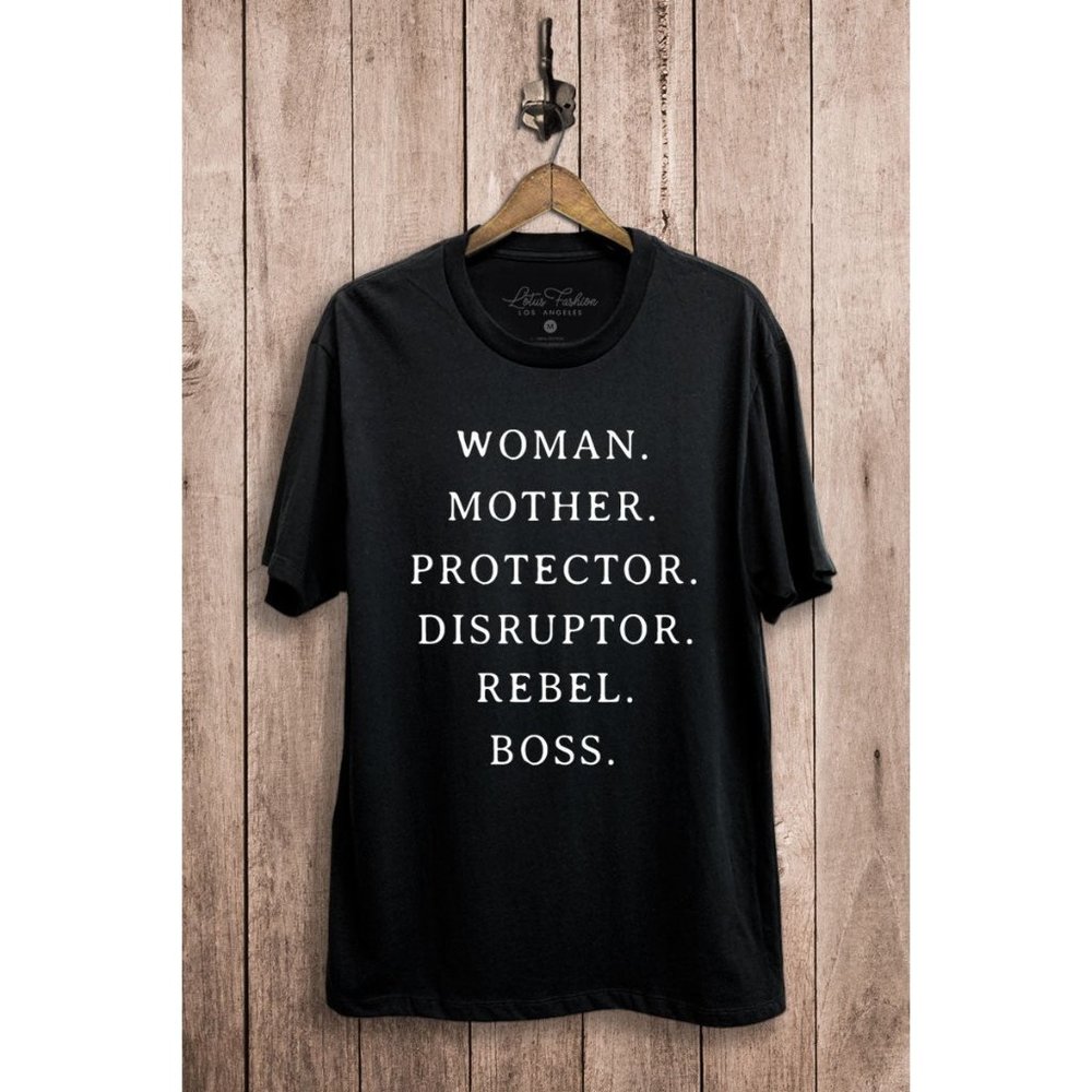 "Woman. Mother. Protector..." Graphic Tee